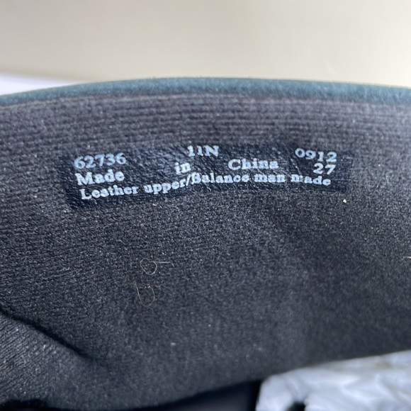 CLARKS Black Leather Ankle Boots INGALLS NILE Padded Footbed Low Wedge Heel 11 - Picture 9 of 16